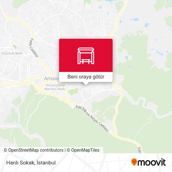 Hanlı Sokak harita