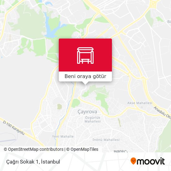 Çağrı Sokak 1 harita