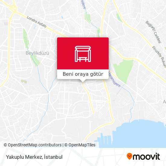 Yakuplu Merkez harita