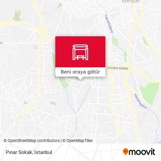 Pınar Sokak harita