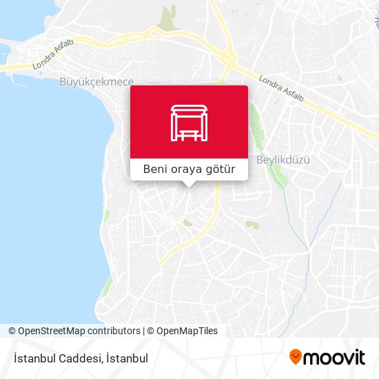 İstanbul Caddesi harita