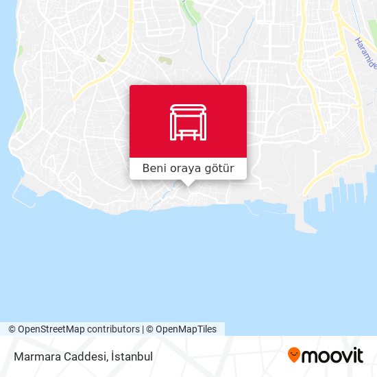 Marmara Caddesi harita