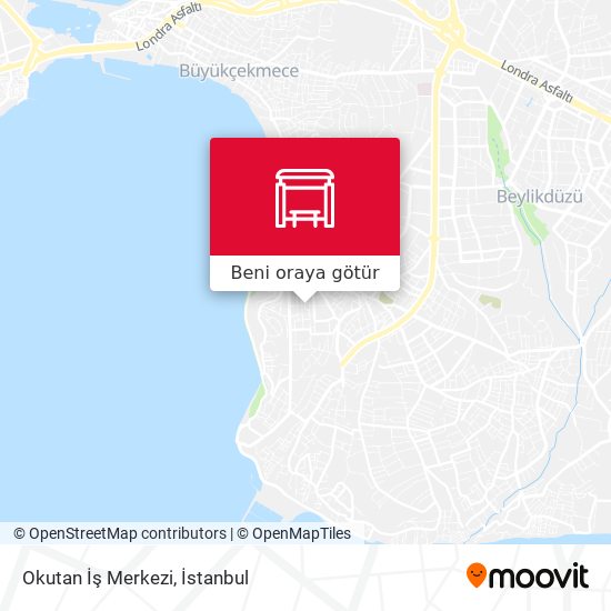 Okutan İş Merkezi harita