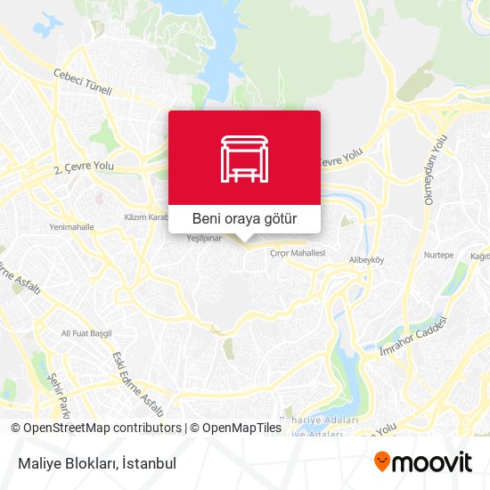 Maliye Blokları harita
