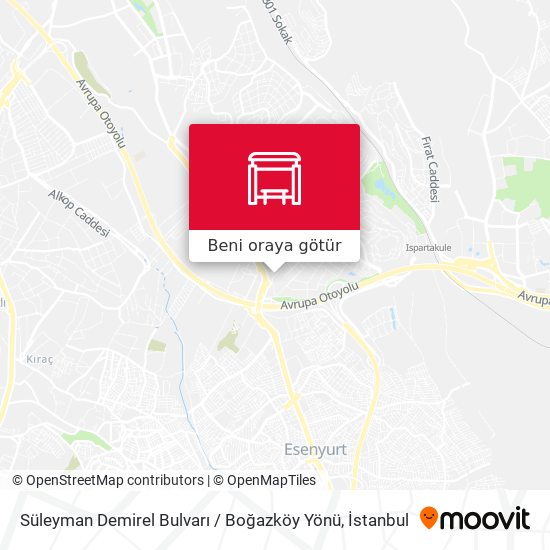 Süleyman Demirel Bulvarı / Boğazköy Yönü harita