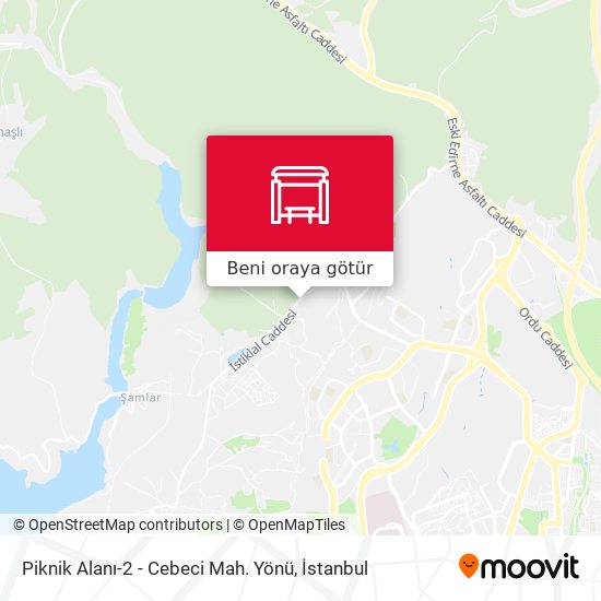 Piknik Alanı-2 - Cebeci Mah. Yönü harita