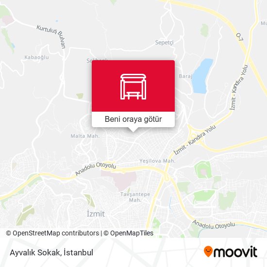 Ayvalık Sokak harita