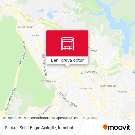 Sanko - Şehit Engin Açıkgöz harita