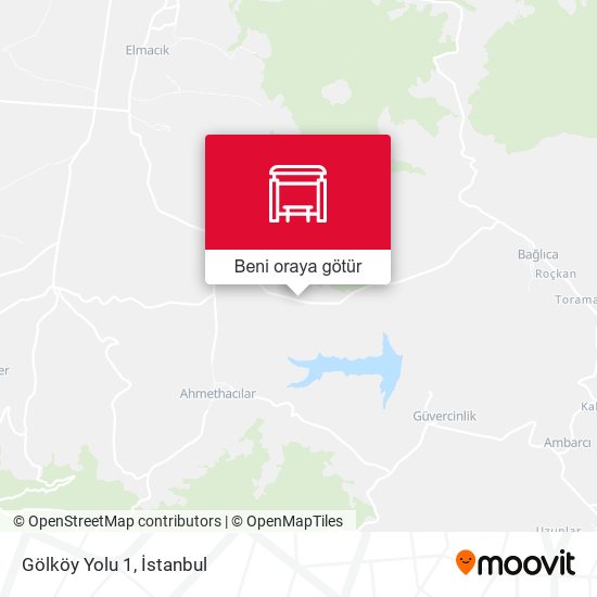 Gölköy Yolu 1 harita