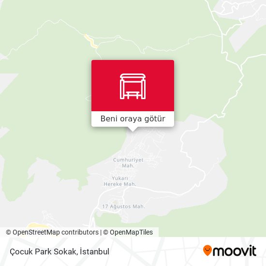 Çocuk Park Sokak harita