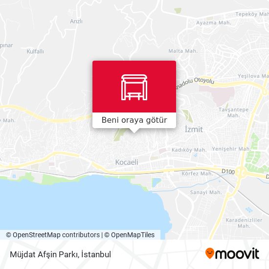 Müjdat  Afşin Parkı harita