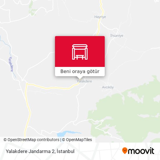 Yalakdere Jandarma 2 harita