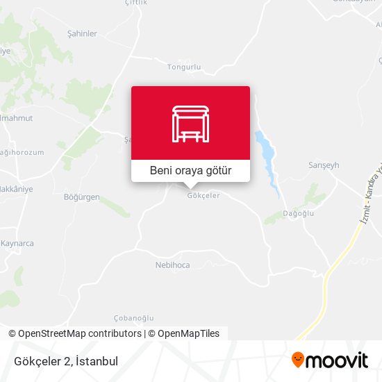 Gökçeler 2 harita