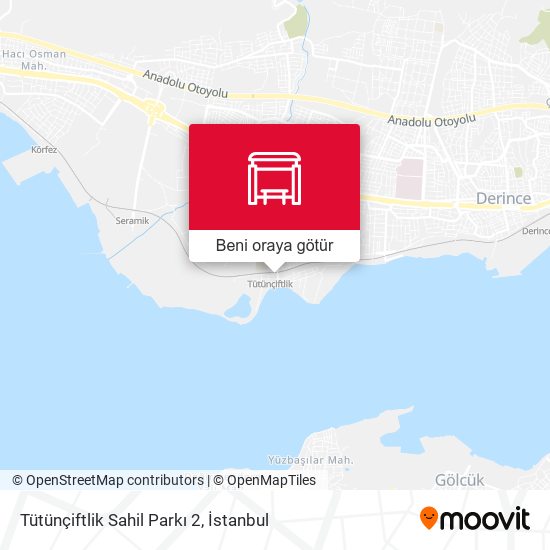 Tütünçiftlik Sahil Parkı 2 harita