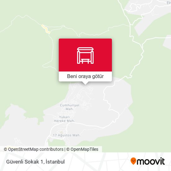 Güvenli Sokak 1 harita