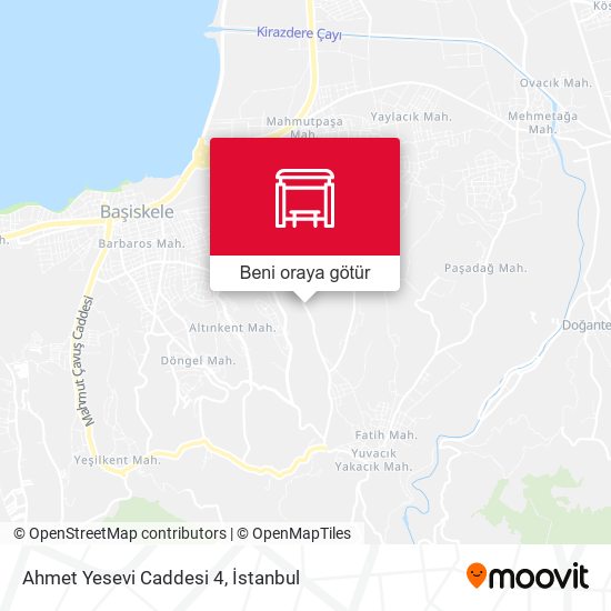 Ahmet Yesevi Caddesi 4 harita