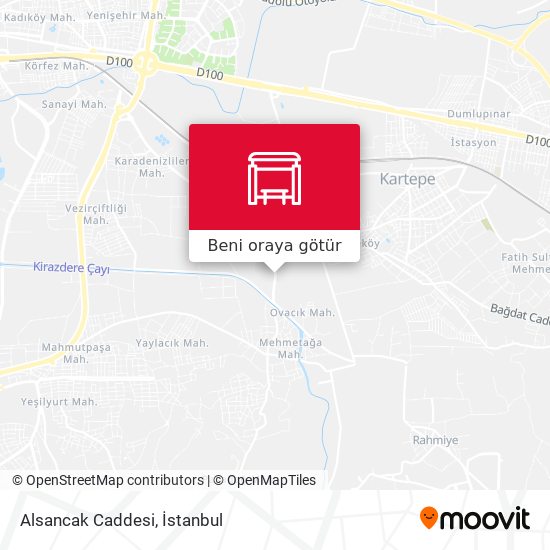 Alsancak Caddesi harita