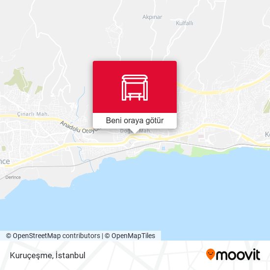 Kuruçeşme harita
