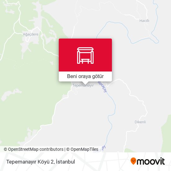 Tepemanayır Köyü 2 harita