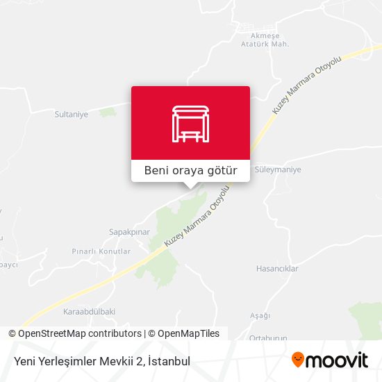 Yeni Yerleşimler Mevkii 2 harita