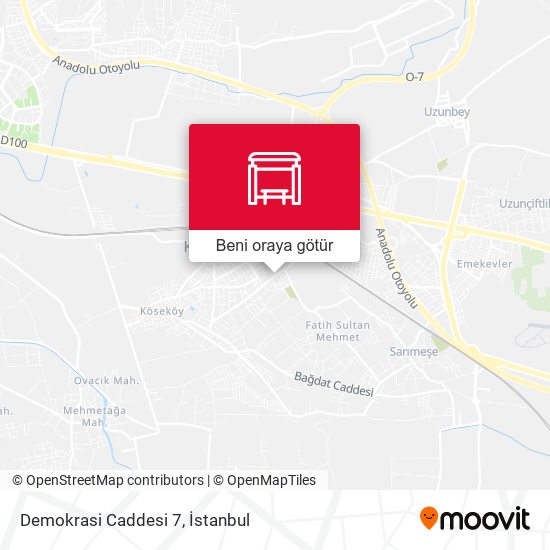 Demokrasi Caddesi 7 harita