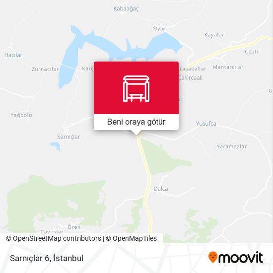 Sarnıçlar 6 harita