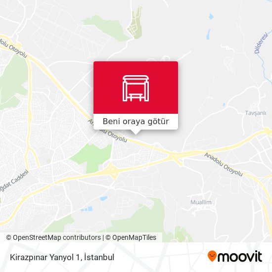 Kirazpınar Yanyol 1 harita