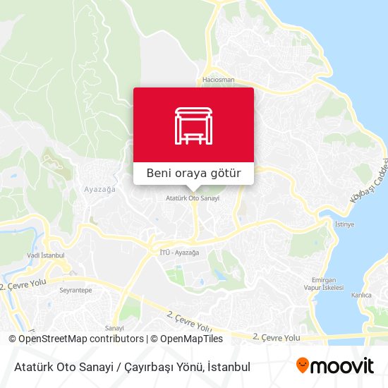 Atatürk Oto Sanayi / Çayırbaşı Yönü harita