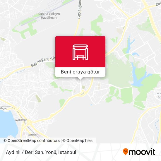Aydınlı / Deri San. Yönü harita