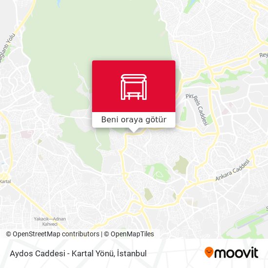 Aydos Caddesi - Kartal Yönü harita