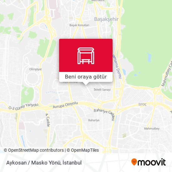 Aykosan / Masko Yönü harita