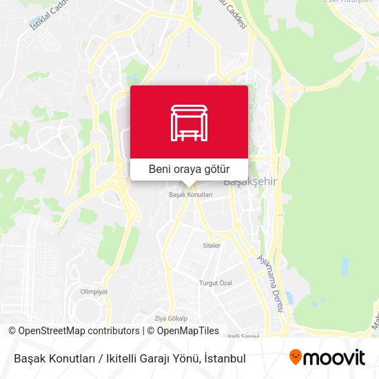 Başak Konutları / Ikitelli Garajı Yönü harita