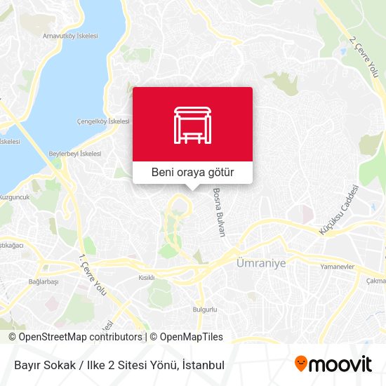 Bayır Sokak / Ilke 2 Sitesi Yönü harita