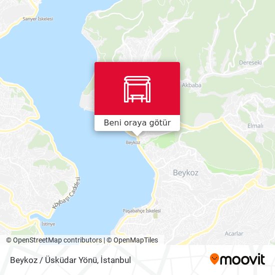 Beykoz / Üsküdar Yönü harita