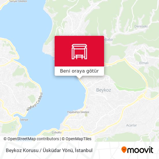 Beykoz Korusu / Üsküdar Yönü harita