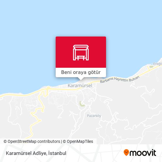 Karamürsel Adliye harita