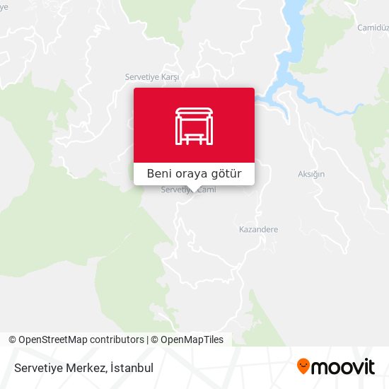 Servetiye Merkez harita