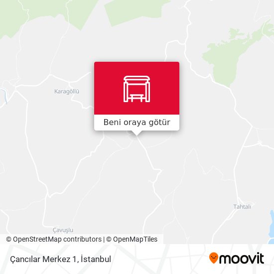 Çancılar Merkez 1 harita
