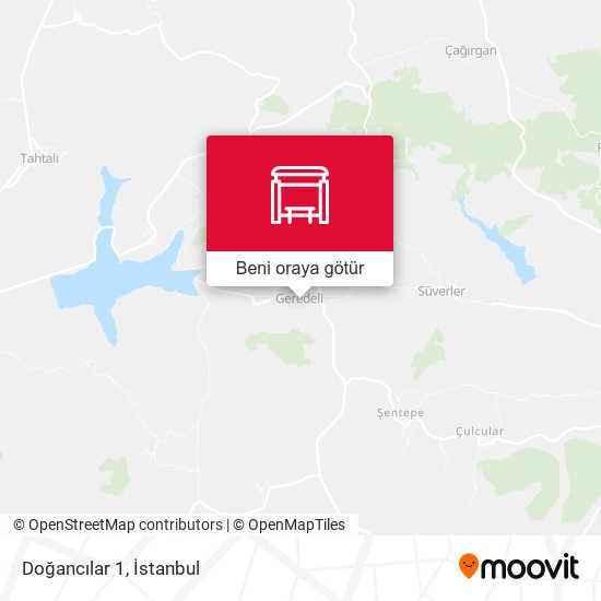 Doğancılar 1 harita