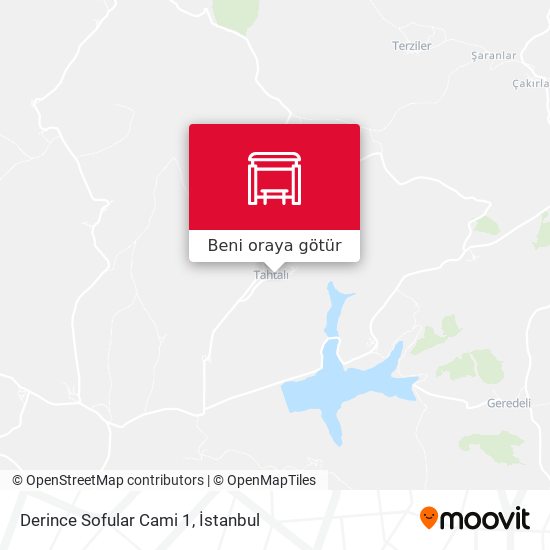Derince Sofular Cami 1 harita
