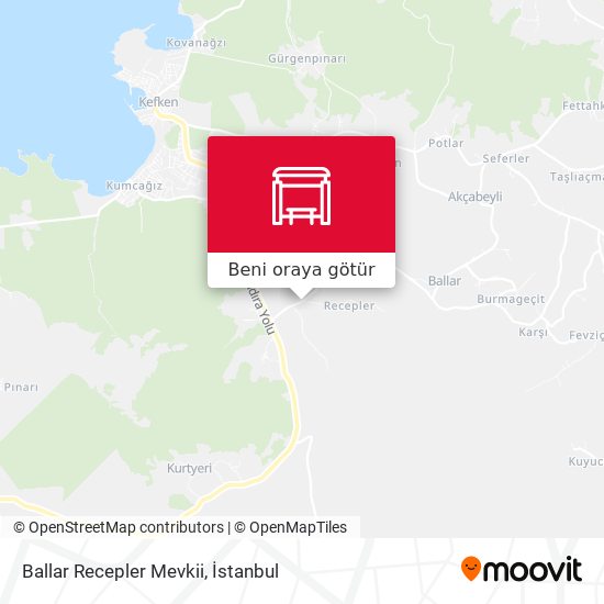 Ballar Recepler Mevkii harita