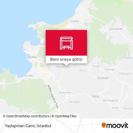 Yaylapınarı Cami harita