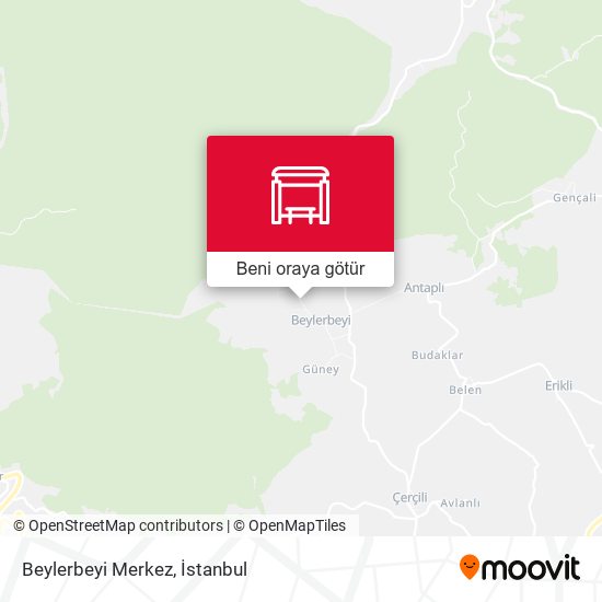 Beylerbeyi Merkez harita
