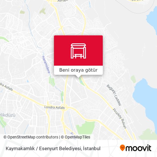 Kaymakamlık / Esenyurt Belediyesi harita
