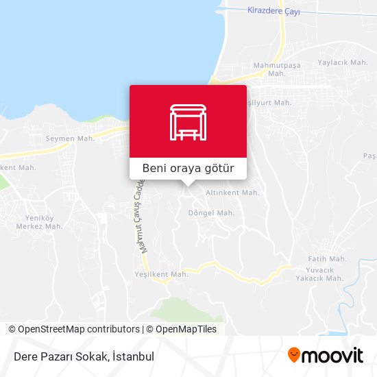 Dere Pazarı Sokak harita