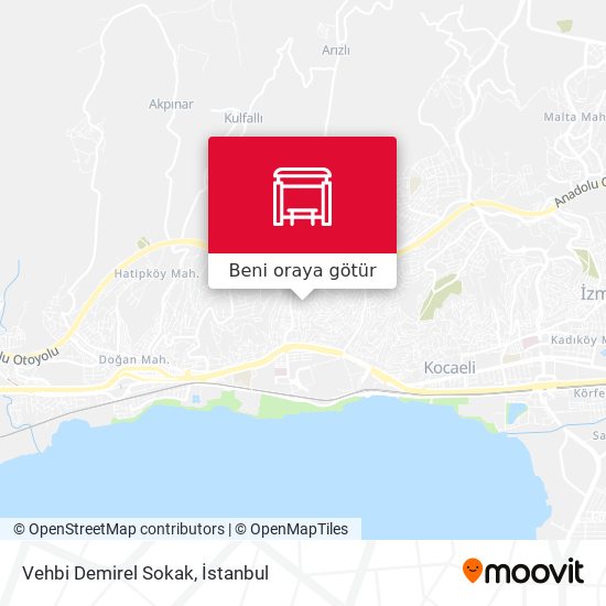 Vehbi Demirel Sokak harita