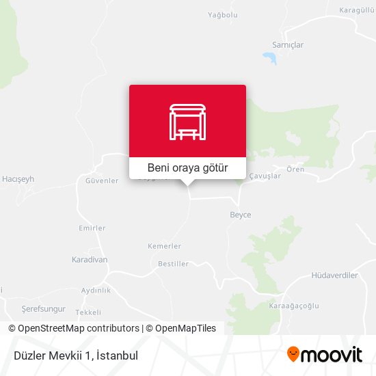 Düzler Mevkii 1 harita