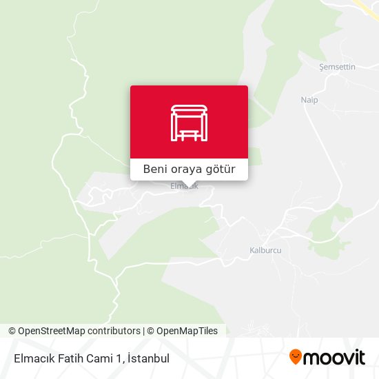 Elmacık Fatih Cami 1 harita