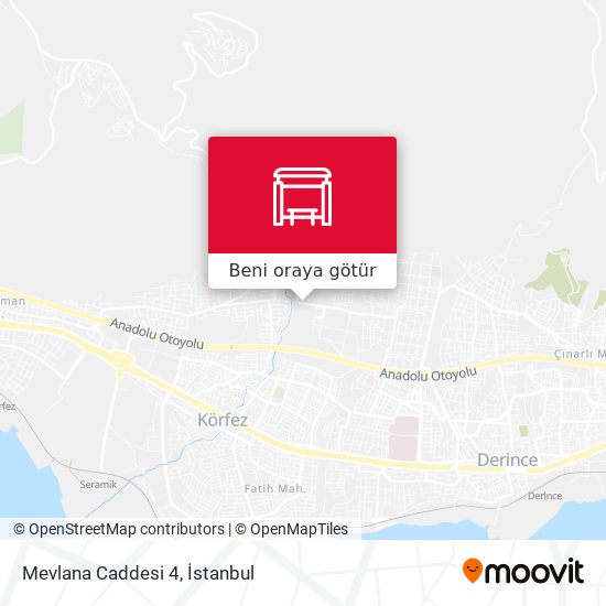 Mevlana Caddesi 4 harita