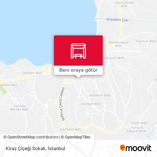 Kiraz Çiçeği Sokak harita